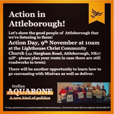 Next action day Attleborough